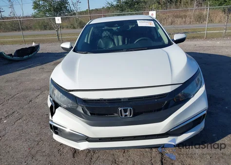 2021 Honda Civic Lx из США, поврежденный, VIN 2HGFC2F62MH544334